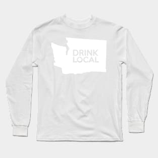 Washington Drink Local WA Long Sleeve T-Shirt